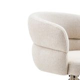Eetkamerstoel Léonie Draaibaar Beige - Poot Beige