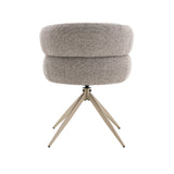 Eetkamerstoel Léonie Draaibaar Peperkleur - Poot Beige