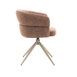Eetkamerstoel Léonie Draaibaar Roestkleur - Poot Beige