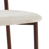 Eetkamerstoel ZORA | Walnoot Beige