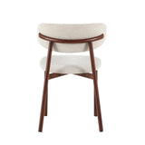 Eetkamerstoel ZORA | Walnoot Beige