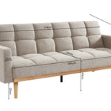 Slaapbank 'Adana' Stof Davis Neve 13 Beige