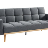 Slaapbank 'Adana' Stof Davis Neve 97 Grijs