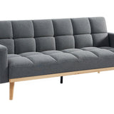 Slaapbank 'Adana' Stof Davis Neve 97 Grijs