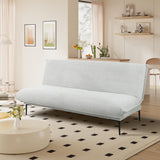 Slaapbank 'Alisa' Corduroy Lichtgrijs