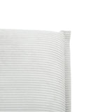 Slaapbank 'Alisa' Corduroy Lichtgrijs