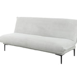 Slaapbank 'Alisa' Corduroy Lichtgrijs