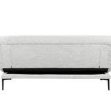 Slaapbank 'Alisa' Corduroy Lichtgrijs