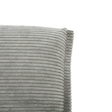 Slaapbank 'Alisa' Corduroy Donkergrijs