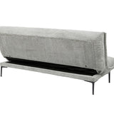 Slaapbank 'Alisa' Corduroy Donkergrijs