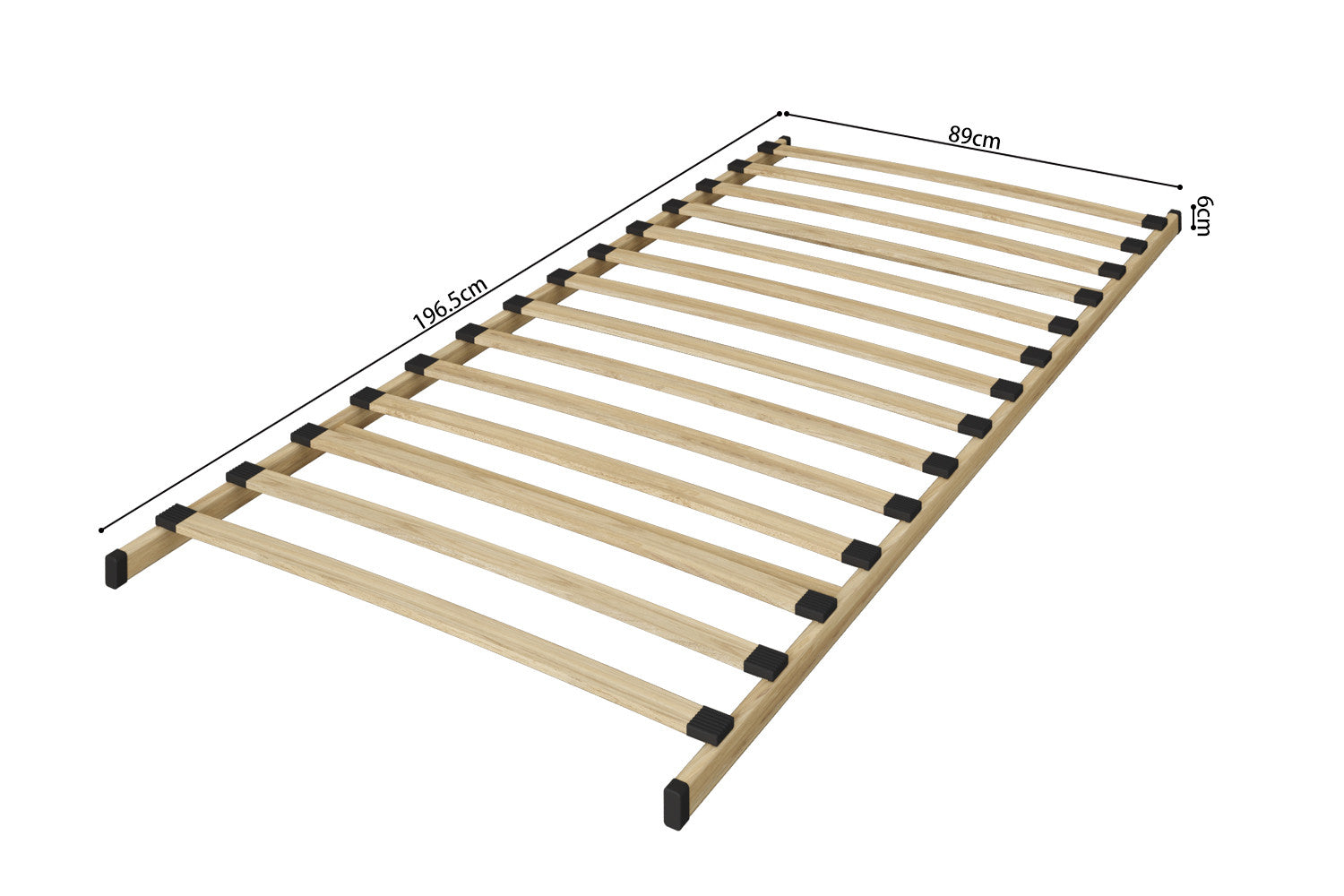 Lattenbodem 'Alpha' 90x200 - KIT