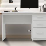 Bureau 'Mateo' 3 lades Wit