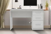 Bureau 'Mateo' 3 lades Wit