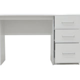 Bureau 'Mateo' 3 lades Wit