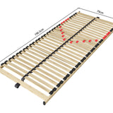 Lattenbodem 'Zittaro' 80x200