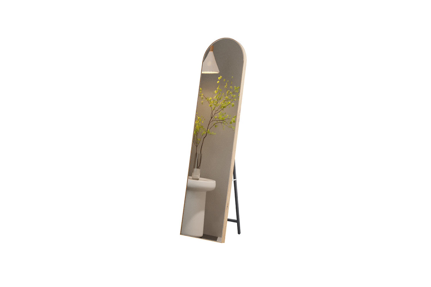 Spiegel 'Rosalie' 160x40 Oude eik