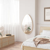 Spiegel 'Romi' 80x50 Oude eik