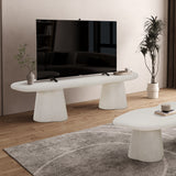 Tv-meubel 'Faro' 160 cm Organisch Cement