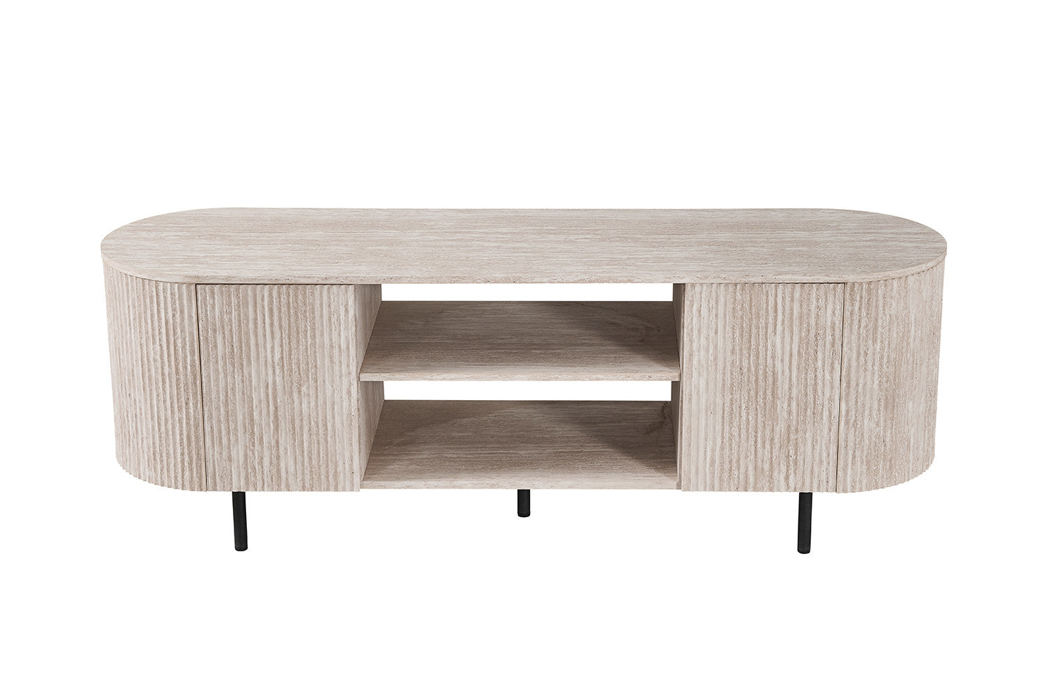TV meubel 'Lagos' 160 cm Decor Travertin Beige