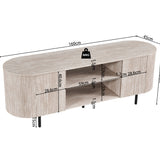 TV-meubel 'Lagos' 160 cm Decor Travertin Beige