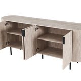 Dressoir 'Lagos' 200 cm Decor Travertin Beige