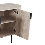 Dressoir 'Lagos' 200 cm Decor Travertin Beige