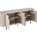 Dressoir 'Lagos' 200 cm Decor Travertin Beige