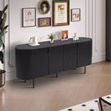 Dressoir 'Lagos' 200 cm Decor Donkerbruin