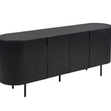 Dressoir 'Lagos' 200 cm Decor Donkerbruin