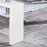 Salontafel 'Alana' Hoogglans wit