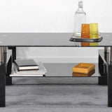 Salontafel 'Alana' Hoogglans zwart