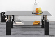 Salontafel 'Alana' Hoogglans zwart