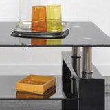 Salontafel 'Alana' Hoogglans zwart