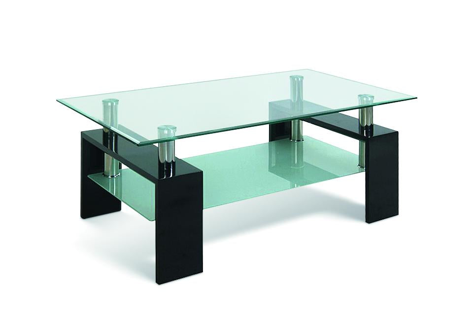 Salontafel 'Alana' Hoogglans zwart