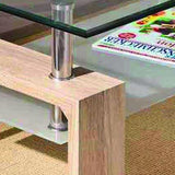 Salontafel 'Alana' Decor sonoma