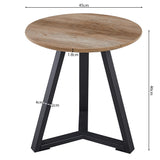 Bijzettafel 'Paso 2' Decor Oude Eik