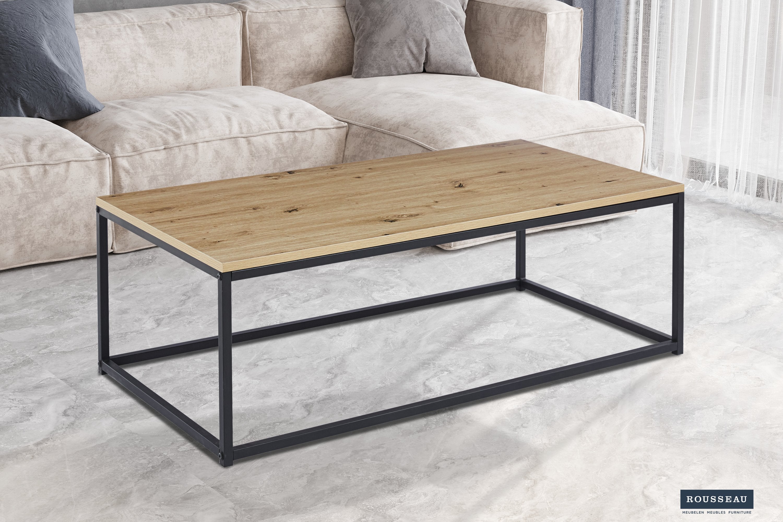 Salontafel 'Dallas' Decor Oude eik