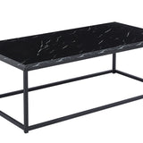 Salontafel 'Dallas' Decor Marmer Zwart