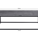 Salontafel 'Dallas' Decor Steen Grijs