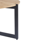 Set van 2 Salontafels 'Pola' Decor Oude eik