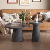 Salontafel 'Manus' 45 cm Decor Donkergrijs