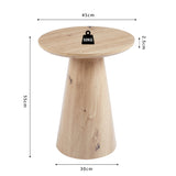 Salontafel 'Lukas' 45 cm Decor Oude eik