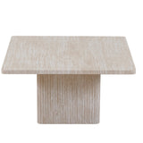 Set van 2 Salontafels 'Bobby' Decor travertin Beige