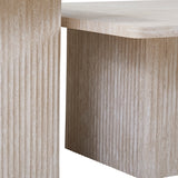 Set van 2 Salontafels 'Bobby' Decor travertin Beige