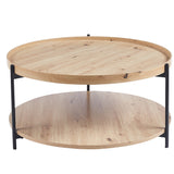 Salontafel 'Dalina' 80 cm Decor Oude eik