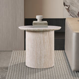 Salontafel 'Lagos' 50 cm Rond Decor Travertin Beige