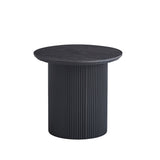 Salontafel 'Lagos' 50 cm Rond Decor Donkerbruin