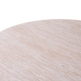 Salontafel 'Lagos' 80 cm Rond Decor Travertin Beige