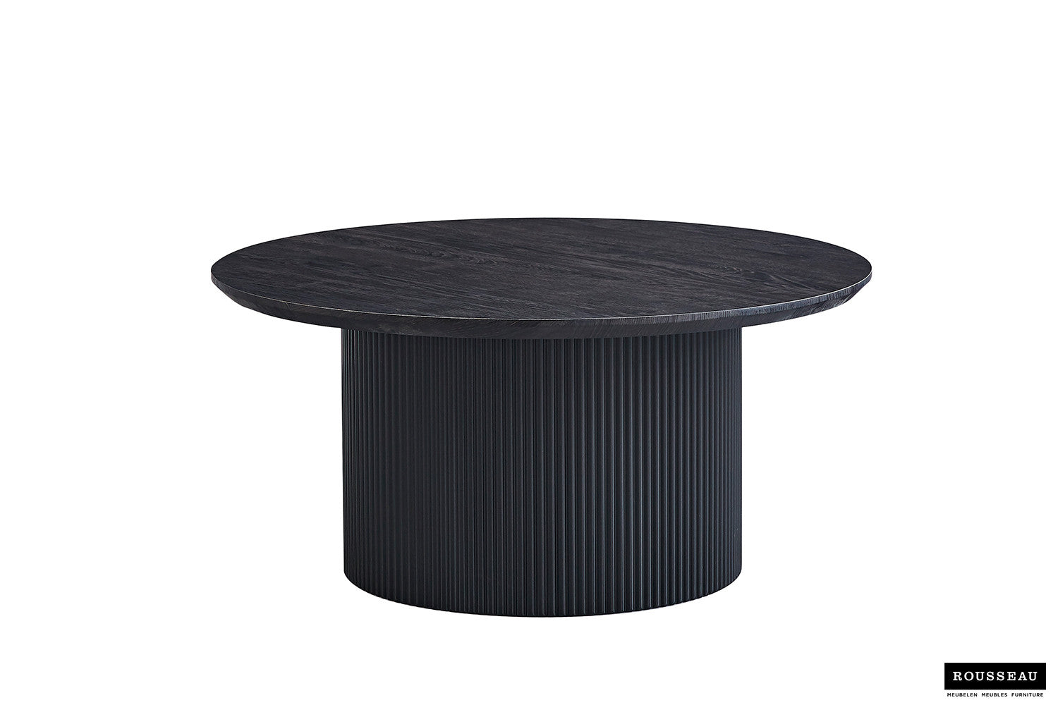 Salontafel 'Lagos' 80 cm Rond Decor Donkerbruin