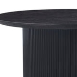 Salontafel 'Lagos' 80 cm Rond Decor Donkerbruin